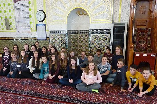 3B in der Moschee